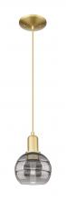 Innovations Lighting 716-1P-SG-G556-6SM - Rochester - 1 Light - 6 inch - Satin Gold - Cord hung - Mini Pendant