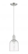 Innovations Lighting 716-1P-SN-G558-6CL - Bella - 1 Light - 6 inch - Brushed Satin Nickel - Cord hung - Mini Pendant