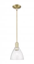 Innovations Lighting 716-1S-AB-GBD-754 - Bristol - 1 Light - 8 inch - Antique Brass - Stem hung - Mini Pendant