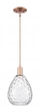 Innovations Lighting 716-1S-AC-G372 - Waverly - 1 Light - 8 inch - Antique Copper - Stem hung - Mini Pendant