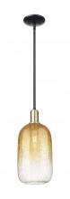 Innovations Lighting 716-1S-BAB-G482-7AM - Brookhaven Cloche - 1 Light - 6 inch - Black Antique Brass - Mini Pendant