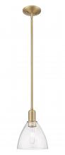 Innovations Lighting 716-1S-BB-GBD-754 - Bristol - 1 Light - 8 inch - Brushed Brass - Stem hung - Mini Pendant