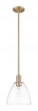 Innovations Lighting 716-1S-BB-GBD-92 - Bristol - 1 Light - 9 inch - Brushed Brass - Stem hung - Mini Pendant