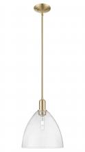 Innovations Lighting 716-1S-CB-GBD-124 - Bristol - 1 Light - 12 inch - Champagne Bronze - Stem hung - Mini Pendant