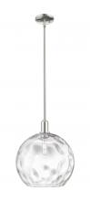 Innovations Lighting 716-1S-PN-G1215-14 - Athens Water Glass - 1 Light - 13 inch - Polished Nickel - Stem hung - Mini Pendant