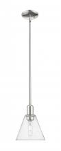 Innovations Lighting 716-1S-PN-GBC-84 - Berkshire Glass - 1 Light - 8 inch - Polished Nickel - Stem hung - Mini Pendant