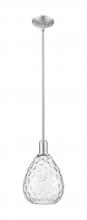 Innovations Lighting 716-1S-SN-G372 - Waverly - 1 Light - 8 inch - Brushed Satin Nickel - Stem hung - Mini Pendant