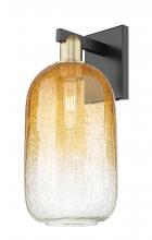 Innovations Lighting 716-1W-BAB-G482-7AM - Brookhaven Cloche - 1 Light - 6 inch - Black Antique Brass - Sconce