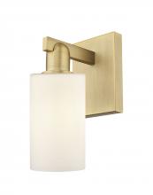 Innovations Lighting 716-1W-BB-G801 - Clymer - 1 Light - 4 inch - Brushed Brass - Sconce
