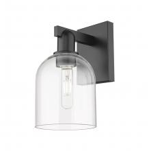 Innovations Lighting 716-1W-BK-G558-6CL - Bella - 1 Light - 6 inch - Matte Black - Sconce