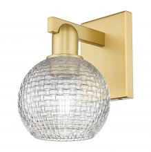 Innovations Lighting 716-1W-SG-G122C-6CL - Athens - 1 Light - 6 inch - Satin Gold - Sconce