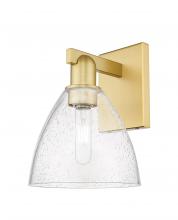 Innovations Lighting 716-1W-SG-GBD-754 - Bristol - 1 Light - 8 inch - Satin Gold - Sconce