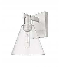 Innovations Lighting 716-1W-SN-GBC-82 - Berkshire Glass - 1 Light - 8 inch - Brushed Satin Nickel - Sconce