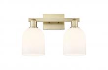 Innovations Lighting 716-2W-AB-G558-6GWH - Bella - 2 Light - 17 inch - Antique Brass - Bath Vanity Light