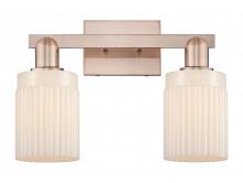 Innovations Lighting 716-2W-AC-G341 - Hadley - 2 Light - 16 inch - Antique Copper - Bath Vanity Light