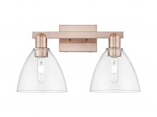 Innovations Lighting 716-2W-AC-GBD-752 - Bristol - 2 Light - 19 inch - Antique Copper - Bath Vanity Light