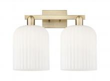 Innovations Lighting 716-2W-CB-G559-8GWH - Bridal Veil - 2 Light - 19 inch - Champagne Bronze - Bath Vanity Light