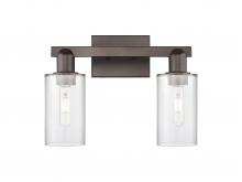 Innovations Lighting 716-2W-OB-G802 - Clymer - 2 Light - 15 inch - Oil Rubbed Bronze - Bath Vanity Light
