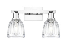 Innovations Lighting 716-2W-PC-G442 - Brookfield - 2 Light - 17 inch - Polished Chrome - Bath Vanity Light