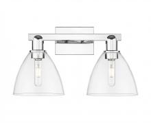 Innovations Lighting 716-2W-PC-GBD-752 - Bristol - 2 Light - 19 inch - Polished Chrome - Bath Vanity Light