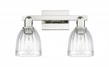 Innovations Lighting 716-2W-PN-G442 - Brookfield - 2 Light - 17 inch - Polished Nickel - Bath Vanity Light