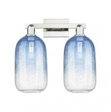 Innovations Lighting 716-2W-PN-G482-7SB - Brookhaven Cloche - 2 Light - 16 inch - Polished Nickel - Bath Vanity Light