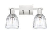 Innovations Lighting 716-2W-SN-G442 - Brookfield - 2 Light - 17 inch - Brushed Satin Nickel - Bath Vanity Light