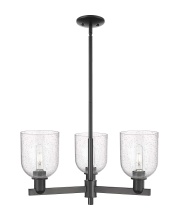 Innovations Lighting 716-3CR-BK-G558-6SDY - Bella - 3 Light - 27 inch - Matte Black - Stem hung - Pendant