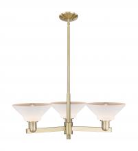 Innovations Lighting 716-3CR-CB-G131 - Orwell - 3 Light - 30 inch - Champagne Bronze - Stem hung - Pendant