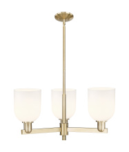 Innovations Lighting 716-3CR-CB-G558-6GWH - Bella - 3 Light - 27 inch - Champagne Bronze - Stem hung - Pendant