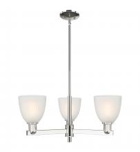 Innovations Lighting 716-3CR-PN-G381 - Castile - 3 Light - 28 inch - Polished Nickel - Stem hung - Pendant