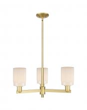 Innovations Lighting 716-3CR-SG-G341 - Hadley - 3 Light - 26 inch - Satin Gold - Stem hung - Pendant