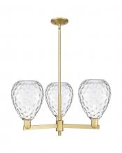 Innovations Lighting 716-3CR-SG-G372 - Waverly - 3 Light - 30 inch - Satin Gold - Stem hung - Pendant