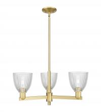 Innovations Lighting 716-3CR-SG-G382 - Castile - 3 Light - 28 inch - Satin Gold - Stem hung - Pendant