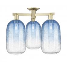 Innovations Lighting 716-3F-AB-G482-7SB - Brookhaven Cloche - 3 Light - 6 inch - Antique Brass - Semi-Flush Mount