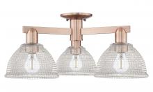 Innovations Lighting 716-3F-AC-G422 - Arietta - 3 Light - 26 inch - Antique Copper - Semi-Flush Mount