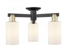 Innovations Lighting 716-3F-BAB-G801 - Clymer - 3 Light - 21 inch - Black Antique Brass - Semi-Flush Mount