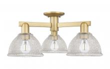 Innovations Lighting 716-3F-BB-G422 - Arietta - 3 Light - 26 inch - Brushed Brass - Semi-Flush Mount