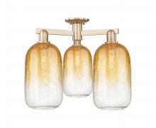 Innovations Lighting 716-3F-CB-G482-7AM - Brookhaven Cloche - 3 Light - 6 inch - Champagne Bronze - Semi-Flush Mount