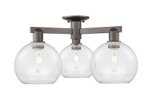 Innovations Lighting 716-3F-OB-G122-8 - Athens - 3 Light - 26 inch - Oil Rubbed Bronze - Semi-Flush Mount