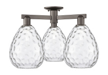 Innovations Lighting 716-3F-OB-G372 - Waverly - 3 Light - 26 inch - Oil Rubbed Bronze - Semi-Flush Mount