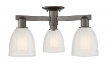 Innovations Lighting 716-3F-OB-G441 - Brookfield - 3 Light - 23 inch - Oil Rubbed Bronze - Semi-Flush Mount