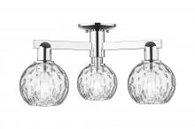 Innovations Lighting 716-3F-PC-G1215-6 - Athens Water Glass - 3 Light - 24 inch - Polished Chrome - Semi-Flush Mount