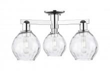 Innovations Lighting 716-3F-PC-G362 - Waverly - 3 Light - 24 inch - Polished Chrome - Semi-Flush Mount