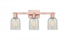 Innovations Lighting 716-3W-AC-G2511 - Caledonia - 3 Light - 24 inch - Antique Copper - Bath Vanity Light