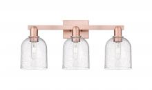 Innovations Lighting 716-3W-AC-G558-6SDY - Bella - 3 Light - 25 inch - Antique Copper - Bath Vanity Light