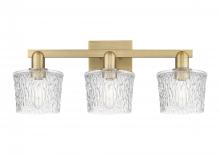 Innovations Lighting 716-3W-BB-G402 - Niagara - 3 Light - 26 inch - Brushed Brass - Bath Vanity Light