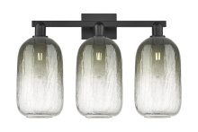 Innovations Lighting 716-3W-BK-G482-7SL - Brookhaven Cloche - 3 Light - 26 inch - Matte Black - Bath Vanity Light