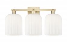 Innovations Lighting 716-3W-CB-G559-8GWH - Bridal Veil - 3 Light - 27 inch - Champagne Bronze - Bath Vanity Light