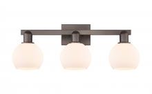 Innovations Lighting 716-3W-OB-G121-6 - Athens - 3 Light - 25 inch - Oil Rubbed Bronze - Bath Vanity Light